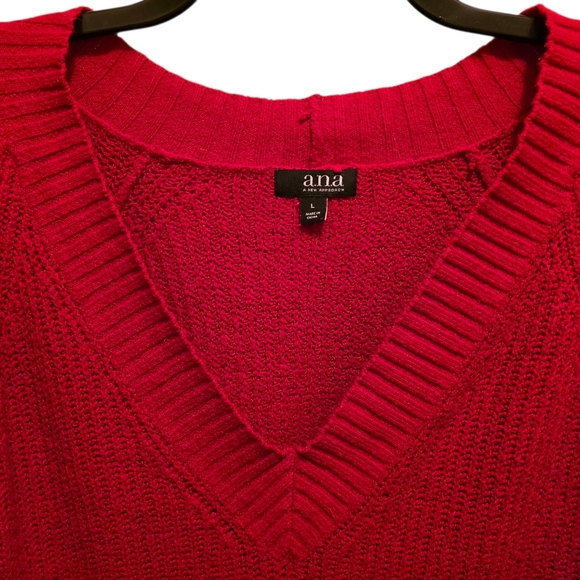 Anna Red Sweater - Picture 3 of 6